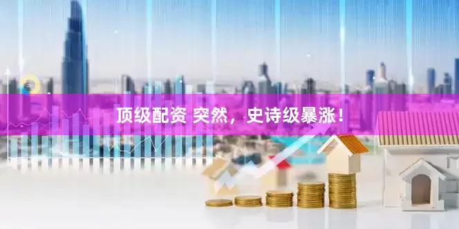 顶级配资 突然，史诗级暴涨！